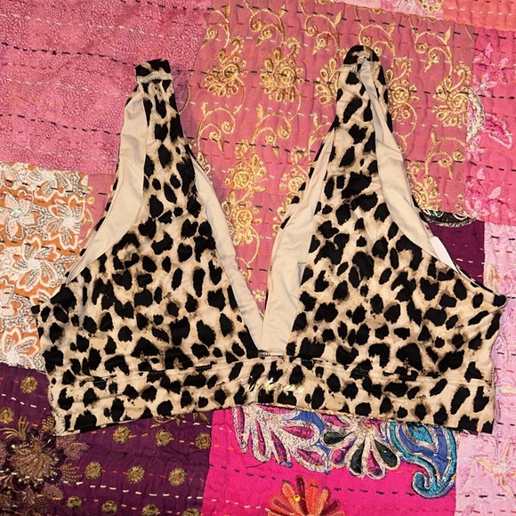 NWOT Victoria’s Secret bralette leopard XL - Picture 4 of 5